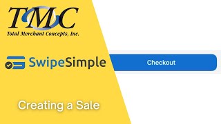 SwipeSimple  Creating a Sale on SwipeSimple Register [upl. by Jud]