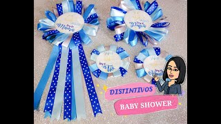 Distintivos para Baby Shower Ideas para Baby Shower [upl. by Eimmat]