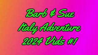 Italy Trip 2024  VIDEOS 1 [upl. by Yesoj]