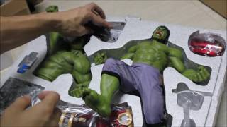 Unboxing King Arts 19 Hulk amp Hulkbuster Jackhammer arm [upl. by Amari575]