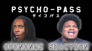 Pyscho Pass  Openings 1  3  Reaction [upl. by Andrey405]