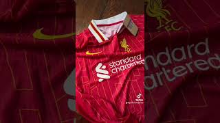 New 20242025 Liverpool HOME Shirt  Players Version Its all in the details [upl. by Reamy92]