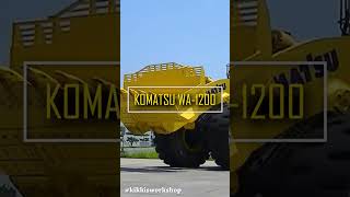 Rock Ripper amp Komatsu WA1200 Wheel Loader excavator wheelloader komatsu mining [upl. by Sherfield]