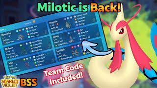 Milotic is SO TANKY Best Milotic Build  Pokémon Scarlet amp Violet BSS Ranked [upl. by Yclehc]