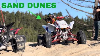 Epic Sand Dunes Quading Trip Action [upl. by Bor]