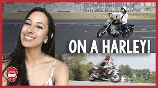 RIDE LIKE A PRO Slow Speed Skills with Jerry Palladino First time on a HARLEY [upl. by Tova8]