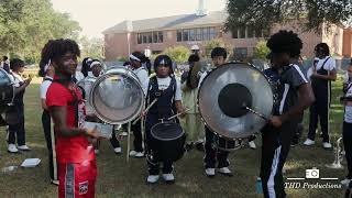 Raw and Uncut Fort Valley State Band Day High School Drumline battle 2024 [upl. by Iden]