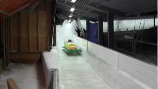 American bobsled was close to crash [upl. by Yerdna]