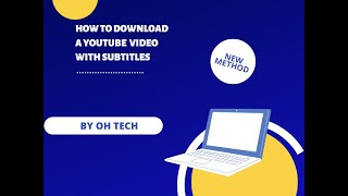 How to download a YouTube video with subtitles [upl. by Corri]