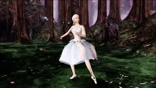 Barbie of swan lake Dance lesson with the fairy queen Slowed [upl. by Siravart]