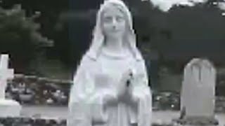 10 Virgin Mary Statues Caught MOVING on Camera [upl. by Eduino]