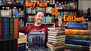 Harry Potter American Edition Books Unboxing [upl. by Annaiv]