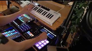 Ambient Space Music  Live Session in Sept 2023  Maschine Mk3 and Jam Ableton Live 35 min [upl. by Amor702]