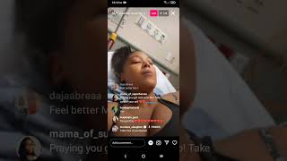 quotMONIECE SLAUGHTER IG LIVE  LIVE FROM THE HOSPITALquot [upl. by Bobette]