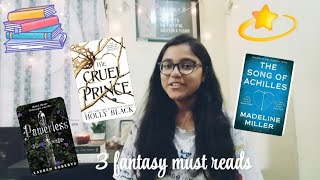 3 Fantasy must reads minor spoilers 📚 [upl. by Domash]