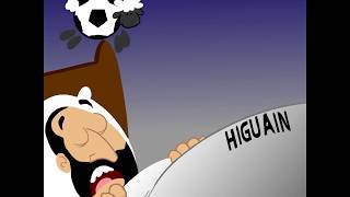 Higuain counting sheep [upl. by Coffeng]