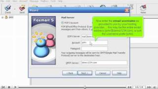 How to configure an email account in FoxMail  Configuring Email Tutorials [upl. by Rekyr643]