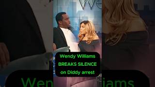 Wendy Williams breaks silence on Diddy arrest diddy DiddyArrest hollywood [upl. by Esten124]