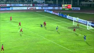 MRTV  Myanmar Vs Cambodia 1st half of the match in Yangon on December 7 [upl. by Regan]