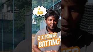 Do this to get 2X POWER while hitting shots 💪🤯   Power Hitting Reels  Nothing But Cricket [upl. by Fatsug533]