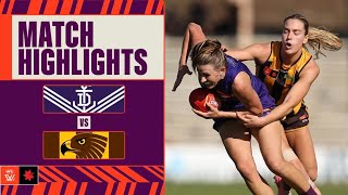 Fremantle v Hawthorn Highlights  Week Six 2024  AFLW [upl. by Stets995]