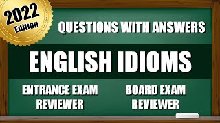 Entrance Exam Reviewer 2022  Questions for College and Senior High School with Answers  ENGLISH [upl. by Curcio626]