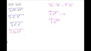 Exercícios resolvidos de potenciação e radiciação [upl. by Rockafellow]