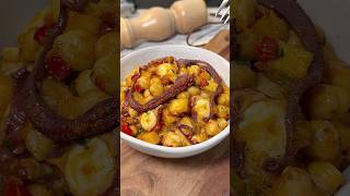 ROPA VIEJA DE PULPO 🐙 ¡Receta típica de Gran Canaria 🏝️ recetas grancanaria [upl. by Nairdna]