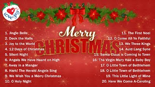 Top 50 Christmas Carols of All Time 🎄 Merry Christmas 2024 🌟 [upl. by Trinee]