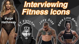 FitCon Interview with Dana Linn Bailey Paige Hathaway CT Fletcher amp MORE [upl. by Ttennaej68]