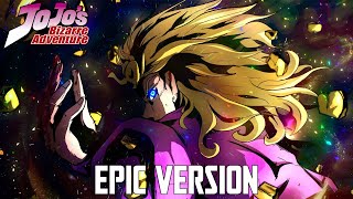 Giornos Theme but its ULTRA EPIC VERSION Gold Experience Requiem [upl. by Nylidnarb]