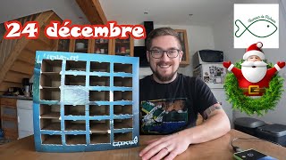 Ouverture dernière case du calendrier de pêche 24 décembre [upl. by Grimbly]