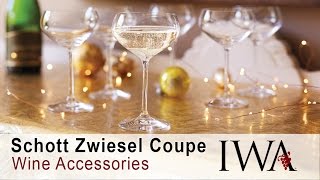 Unboxing Schott Zwiesel Champagne Coupe from IWA [upl. by Winfield]