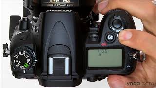 Nikon DSLR Tutorial  Using the exposure compensation [upl. by Old]