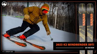 2023 K2 Mindbender 89Ti Ski Review and Collection Overview with SkiEssentialscom [upl. by Yevreh]