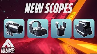 ALL NEW SCOPES in The Finals Season 4 [upl. by Anitnahs]