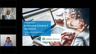 TaxWise Virtual Tax School Maximizing Schedule E Deductions [upl. by Nowujalo924]