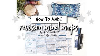 HOW TO MAKE REVISION MIND MAPS  studycollab alicia [upl. by Hcone]