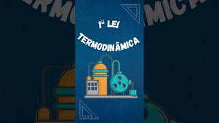 Qual é a primeira lei da Termodinâmica shorts física química [upl. by Ehud955]