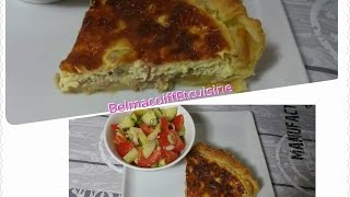 Recette de quiche thon oignon courgette trop facile Ramadan 2016 [upl. by Ignaz48]