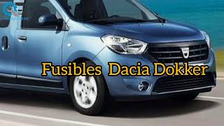 Fusibles et relais dacia dokker [upl. by Garda]