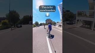 This is for snowboarders 🏂snowboarding snowboarder freebord snowboarderslife freeboard [upl. by Anirbas426]