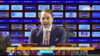 Salernitana al via lera Danilo Iervolino la conferenza stampa [upl. by Heidi]