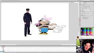 Pelo Strem  Working on Mokeys show [upl. by Icnan735]