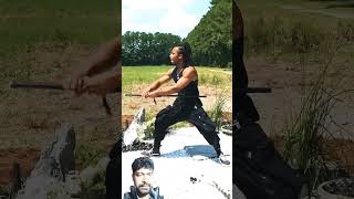 Katana Vs Bullet katanafight martialarts funny [upl. by Hemminger]