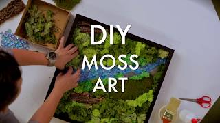 KeppelLandFolks DIY Moss Art [upl. by Fontana]