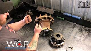 Neil Harrison from Western Canadian Rockwell  Rebuilds a Meritor Axle [upl. by Nylirahs286]