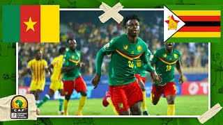 Cameroon vs Zimbabwe  AFRICAN NATIONS CHAMPIONSHIP HIGHLIGHTS  1162021  beIN SPORTS USA [upl. by Dadivitan64]