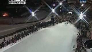 X Games 2009  Xavier Bertoni  1st Pipe [upl. by Liew]