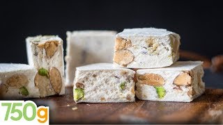 Recette du Nougat maison  750g [upl. by Jereme607]